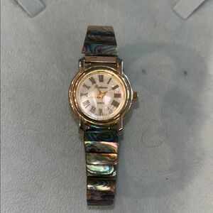 Badavici  Watch with Abalone Shell Band